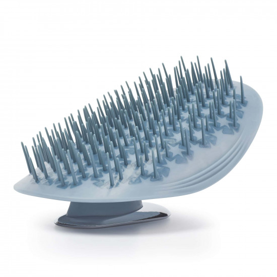 Manta Mirror Brush Blue Щітка для волосся з дзеркалом блакитна Manta Mirror Brush Blue Щітка для волосся з дзеркалом блакитна